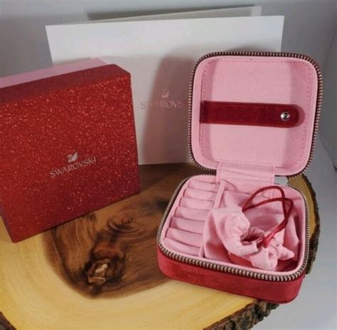 swarovski travel jewelry case